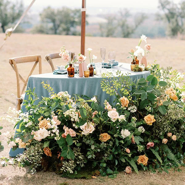 60" Half-Round Folding Banquet Table