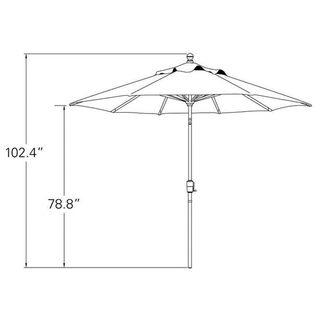 Umbrella with Stand (9 ft)